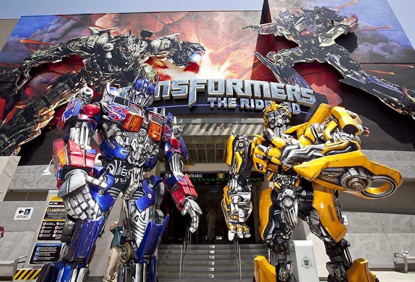 Transformer Ride 3D